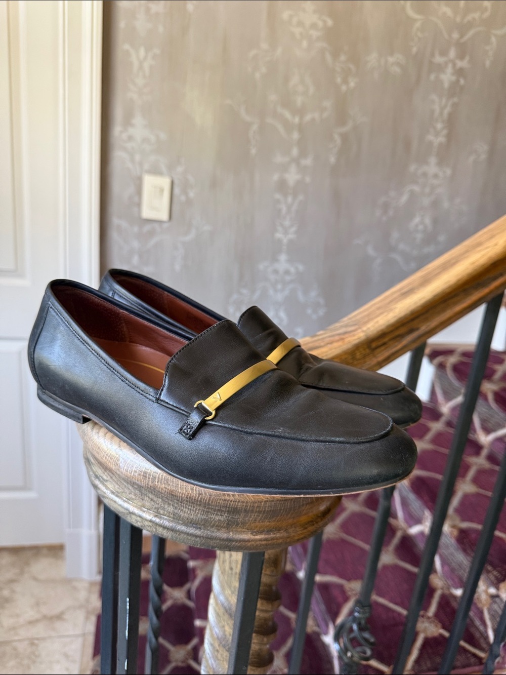 VIONIC women’s EDIE leather black loafer excellent condition size 9 1/2 - Picture 2 of 12